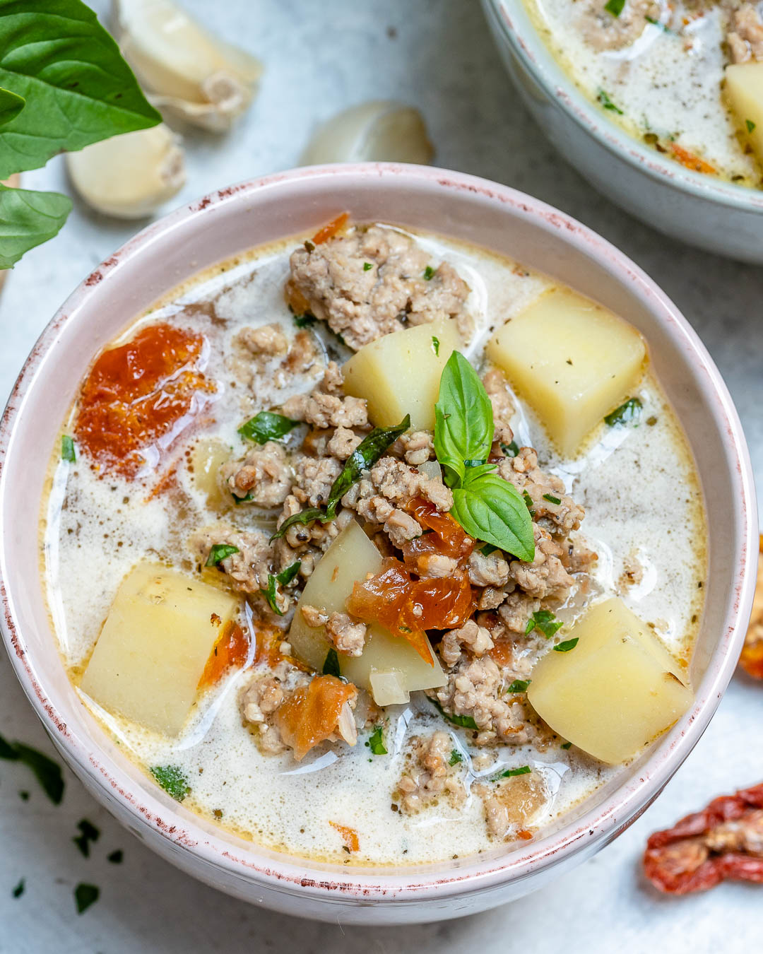 Fast + Healthy Tuscan Soup Recipe