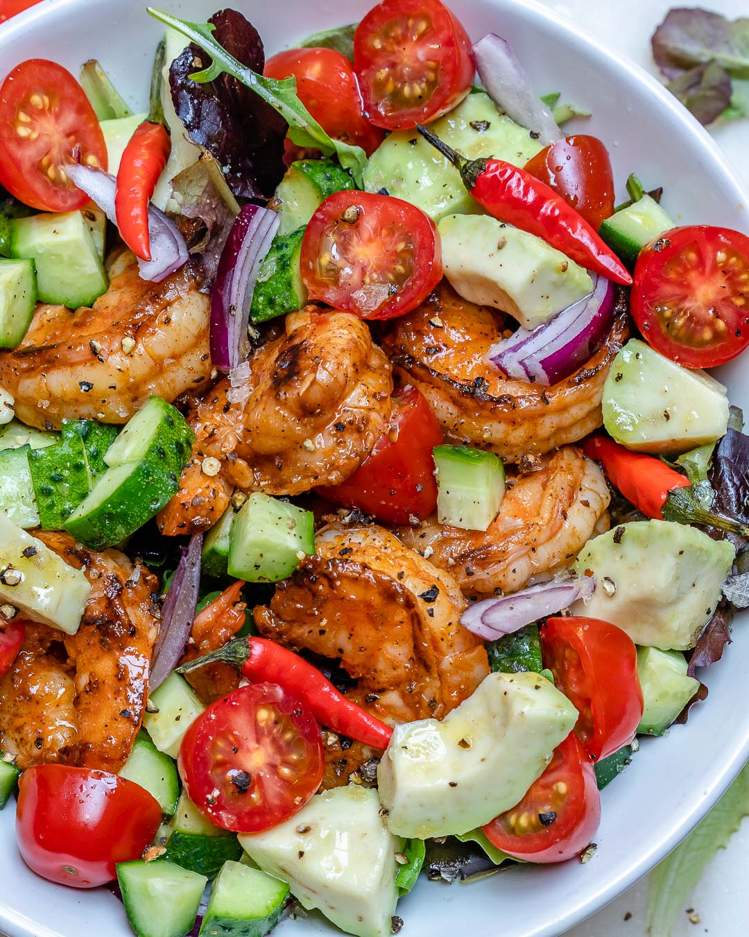 Fast and Easy Chili Lime Shrimp Salad is Ready in Minutes ...