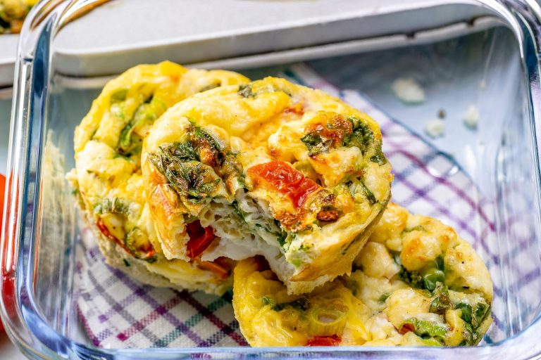 These Healthy Veggie Egg Muffins are an Amazing Anytime Meal! Clean Food Crush