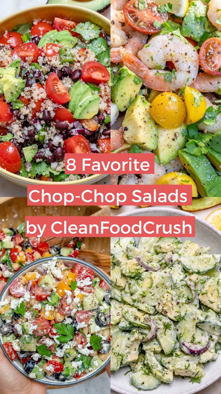8 Favorite Chop-Chop Salads for Clean Eating Celebrations! | Clean Food ...