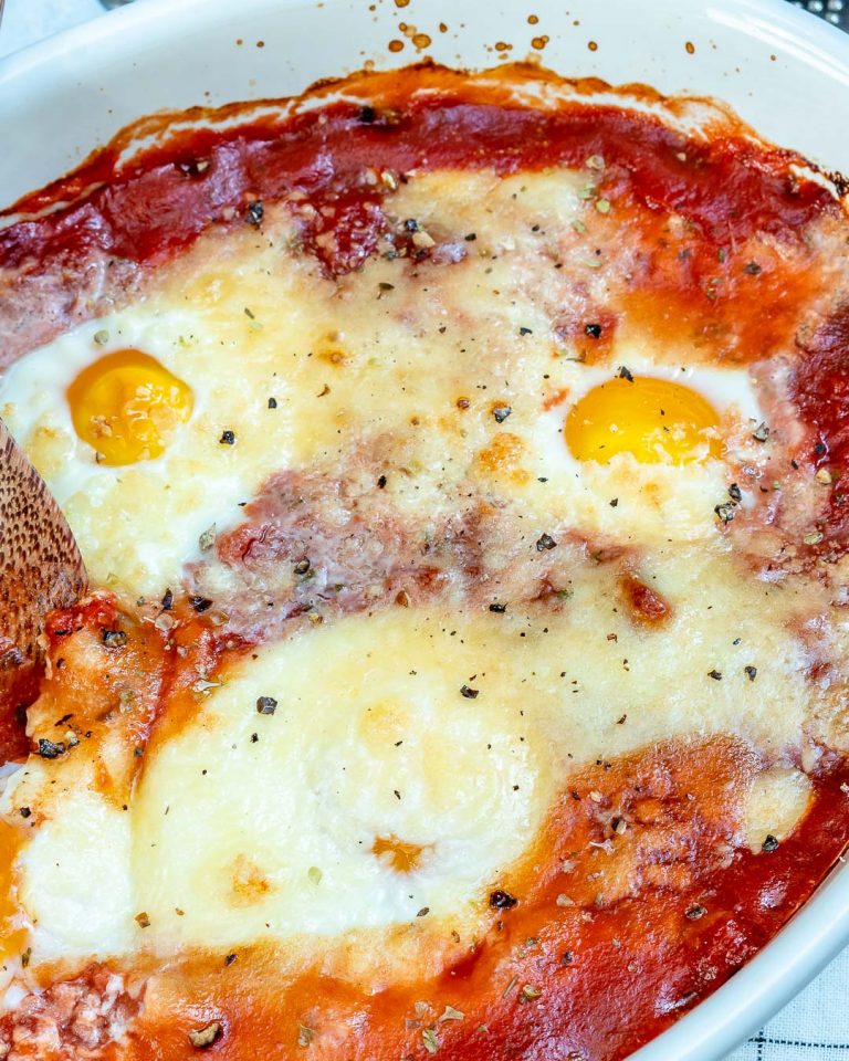 3 Ingredient Italian Baked Eggs for Nourishing Meal Anytime! | Clean ...