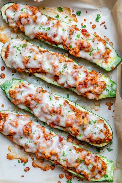 Italian Stuffed Zucchini Boats for the BEST Summer Mealtime! | Clean ...