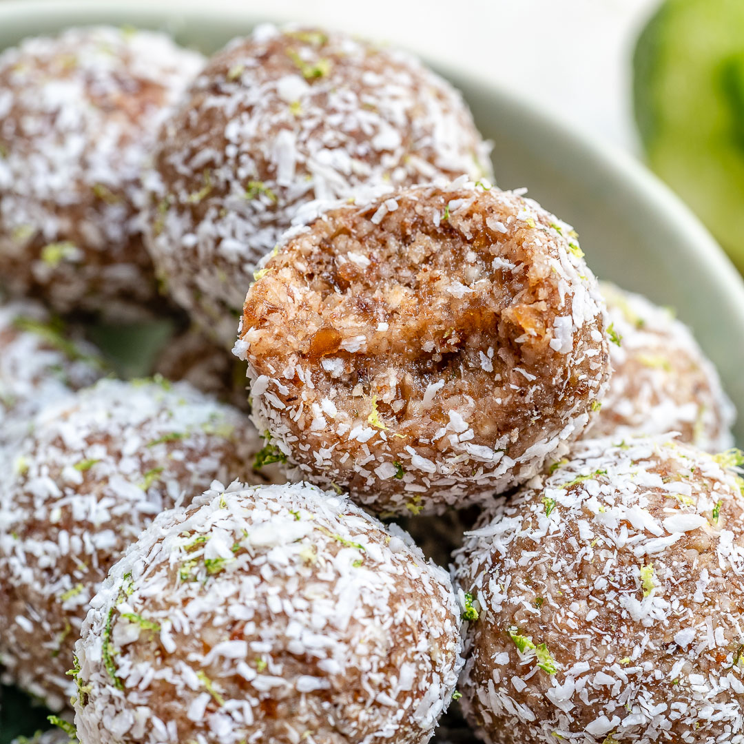 Coconut Lime Pie Protein Balls