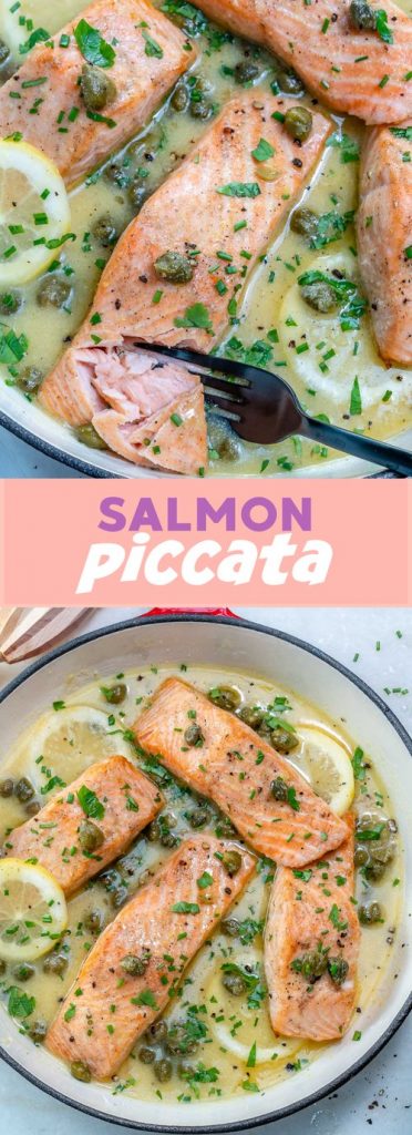 Simple Salmon Piccata for an Impressively FAST Dinner Idea! | Clean ...