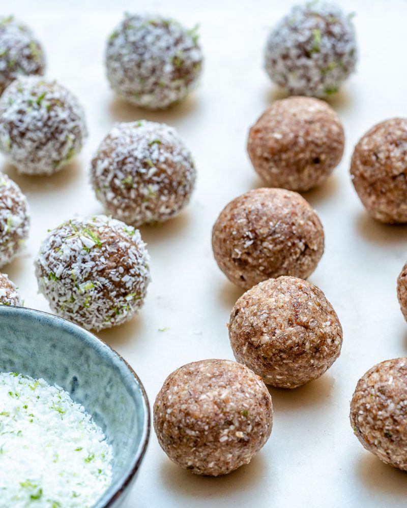 Clean Treats Coconut Lime Pie Protein Balls! Clean Food Crush