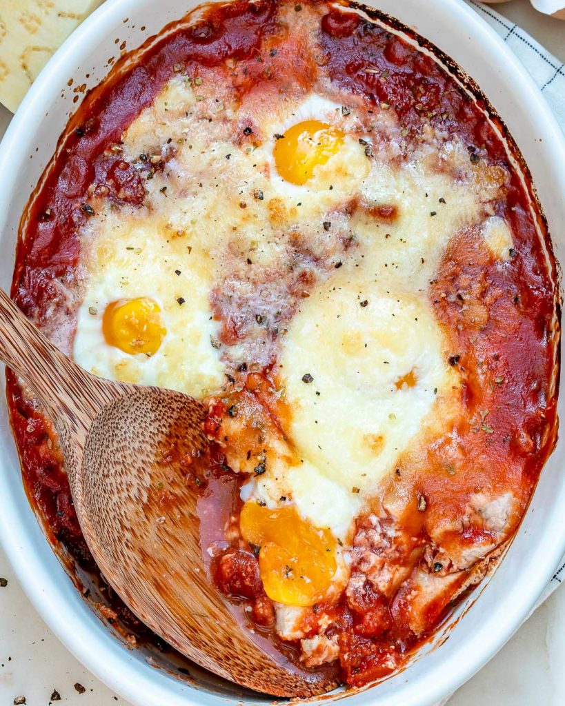 3 Ingredient Italian Baked Eggs for Nourishing Meal Anytime! | Clean ...