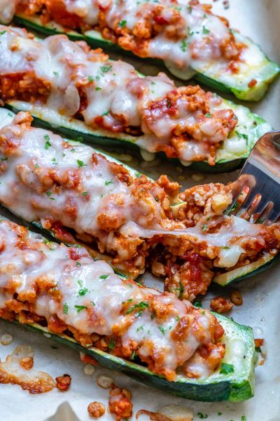 Italian Stuffed Zucchini Boats for the BEST Summer Mealtime! | Clean ...