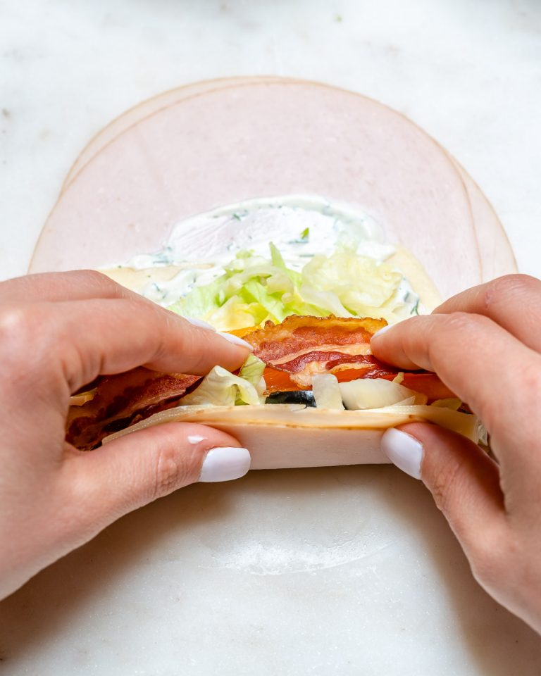 These Low Carb Sandwich Rollups are the Perfect Clean Snack! Clean