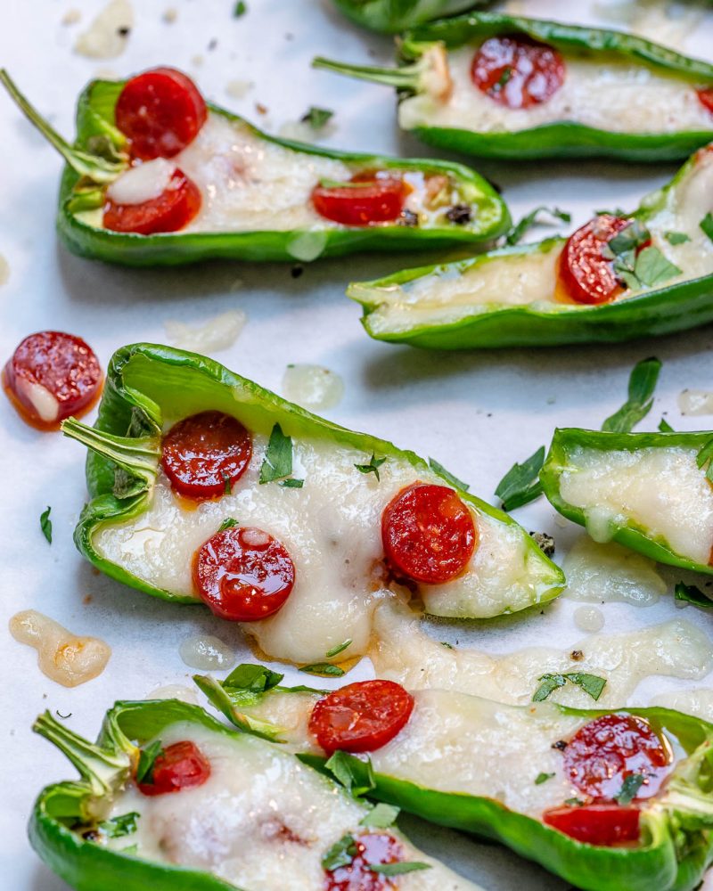 These Pizza Stuffed Anaheim Peppers are Super Fun and Delicious