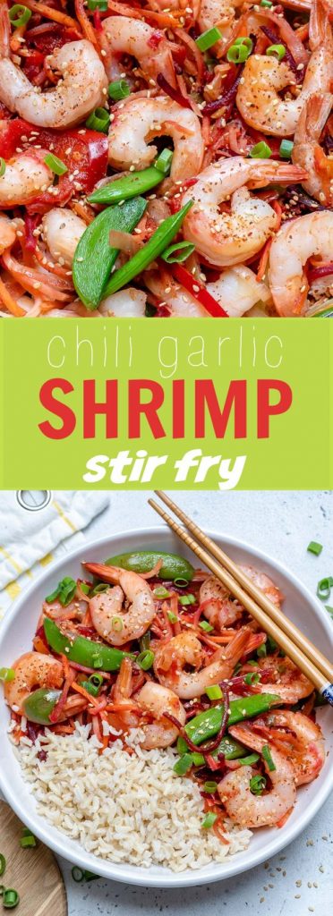 Quick & Clean Chili Garlic Shrimp Stir-Fry! | Clean Food Crush