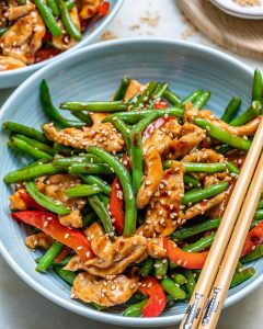 Make this Sesame Chicken Stir-fry on those Busy Back to School Nights ...