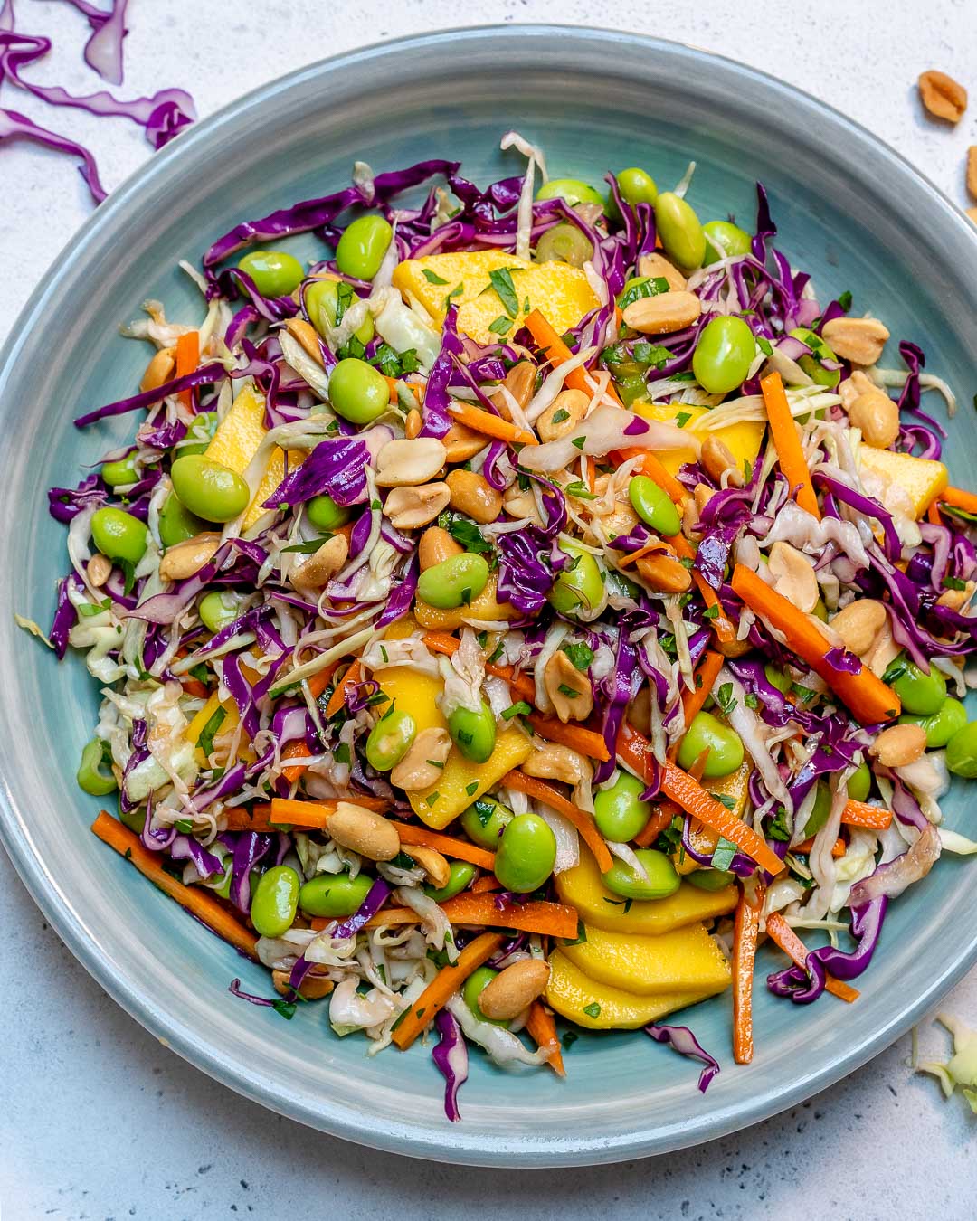 Crunchy Asian-Inspired Chopped Salad | Clean Food Crush