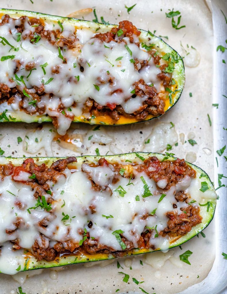 These Lasagna Stuffed Zucchini Boats are a Delicious Weight Loss Recipe ...