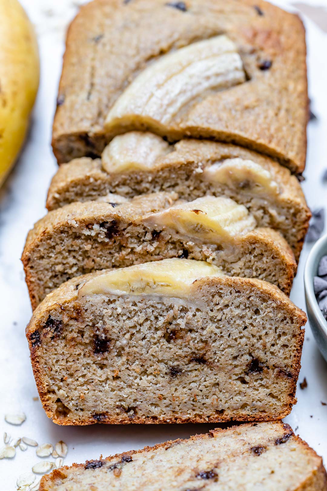 Banana Upside-Down Cake (Low Sugar, One Bowl, Gluten Free)