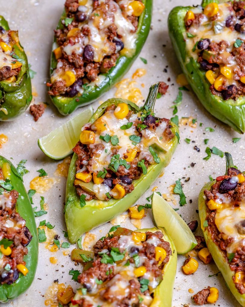 These Creative Taco Stuffed Poblano Peppers are Loaded with Amazing ...