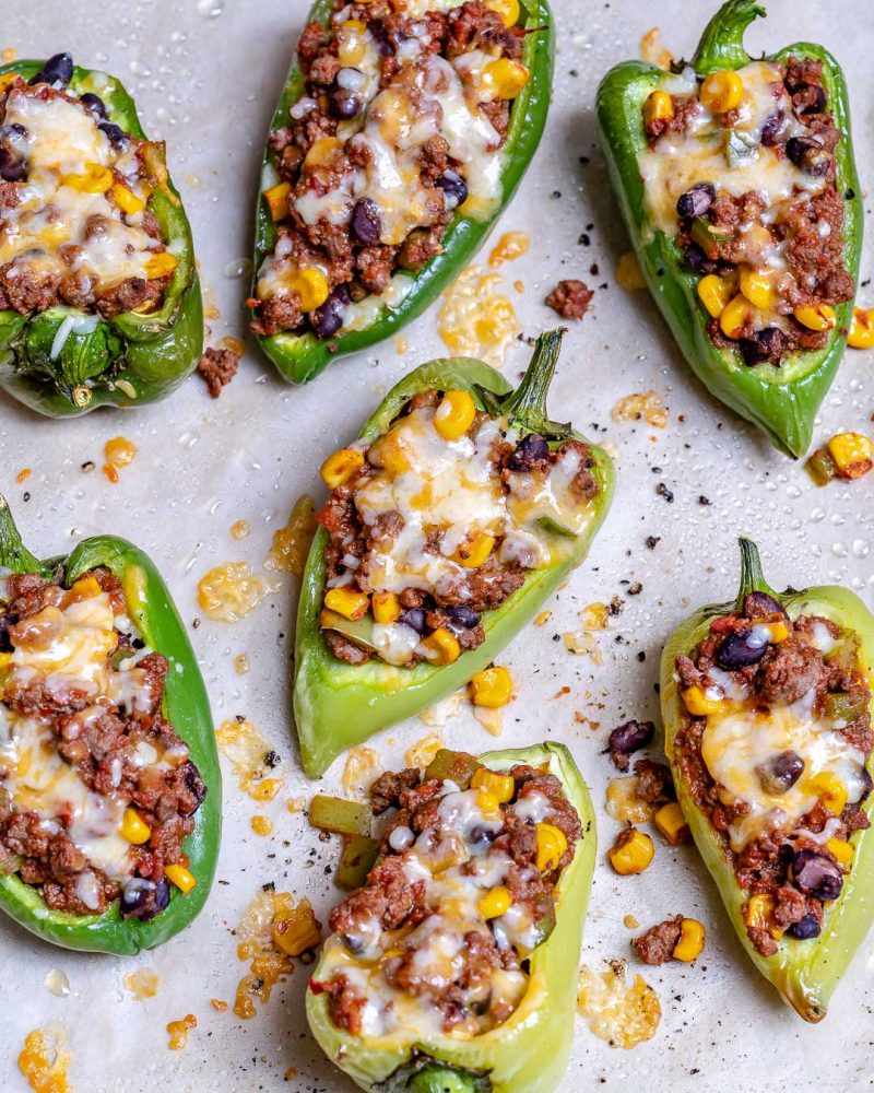 These Creative Taco Stuffed Poblano Peppers are Loaded with Amazing