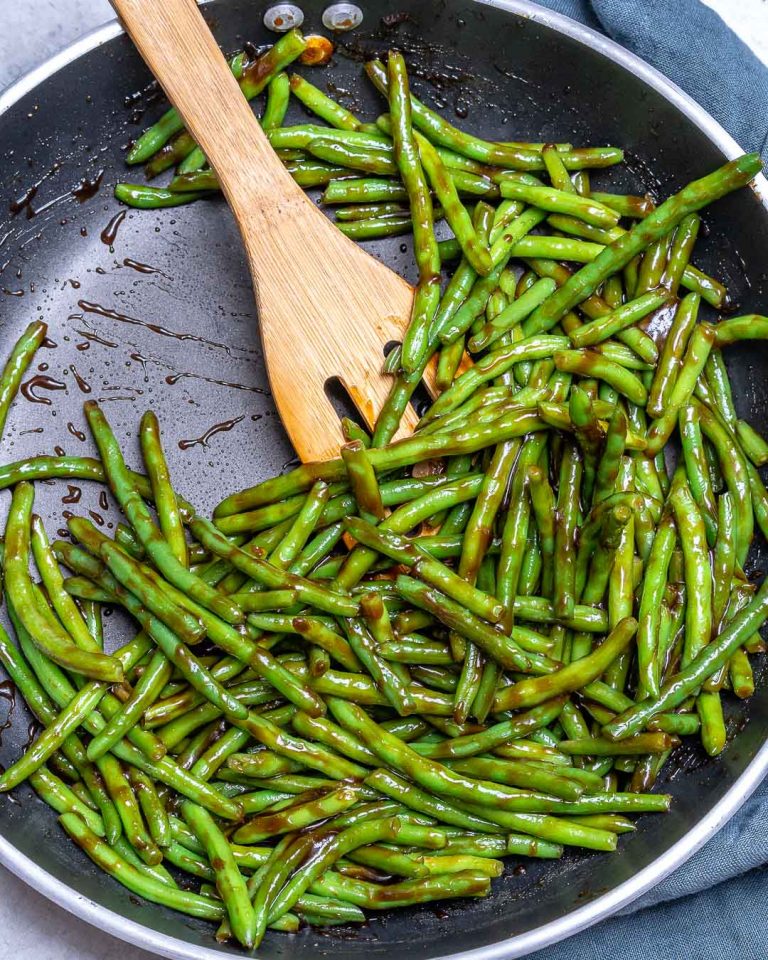 Teriyaki Green Beans for a Clean Eating Side Dish! | Clean Food Crush