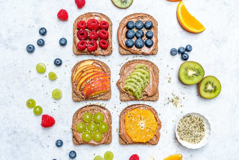 Chocolate Cream Cheese Ezekiel Toast for a Clean Eating Treat! | Clean ...