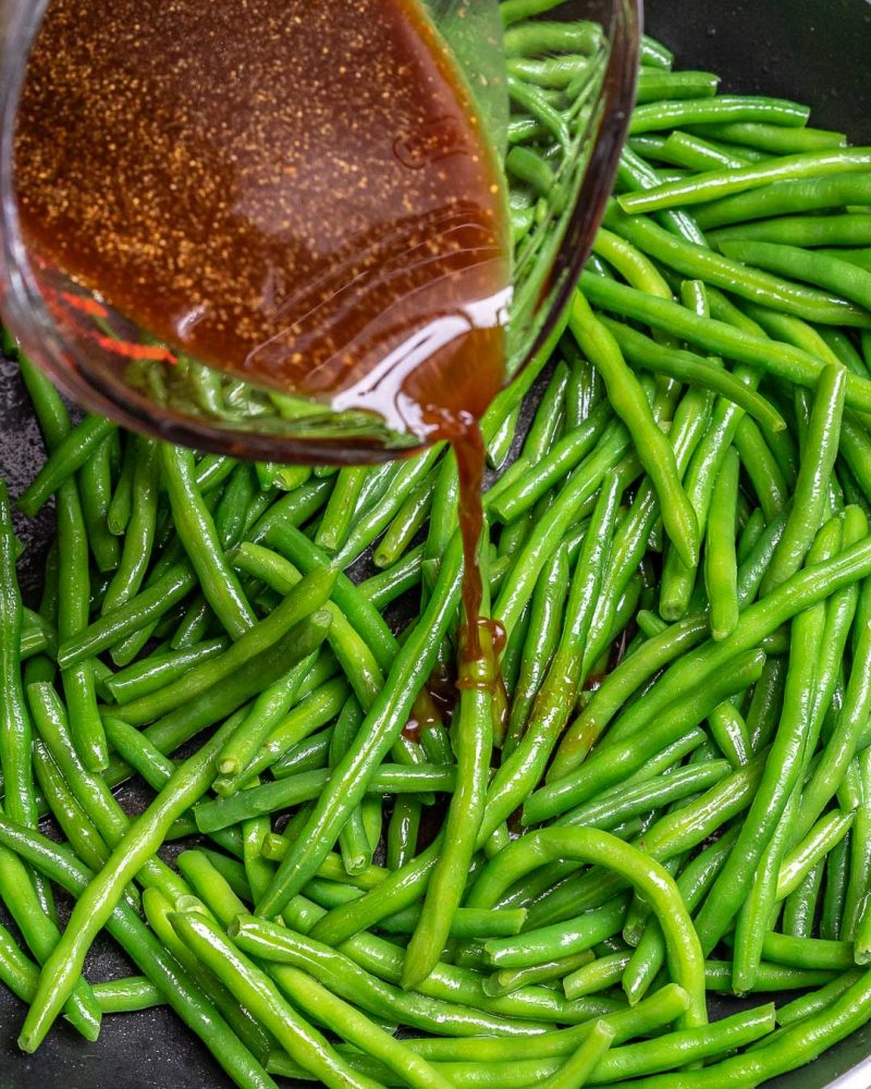 Teriyaki Green Beans for a Clean Eating Side Dish! Clean Food Crush