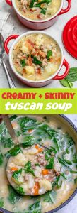 Eat Clean with this Creamy + Skinny Tuscan Soup! | Clean Food Crush