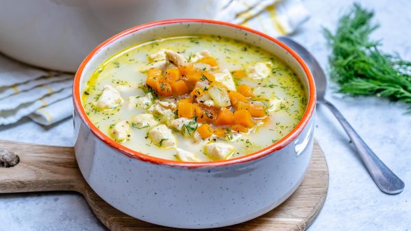 Greek Chicken Soup for a Budget-Friendly Clean Eating Dinner Idea ...