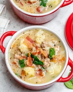 Eat Clean with this Creamy + Skinny Tuscan Soup! | Clean Food Crush
