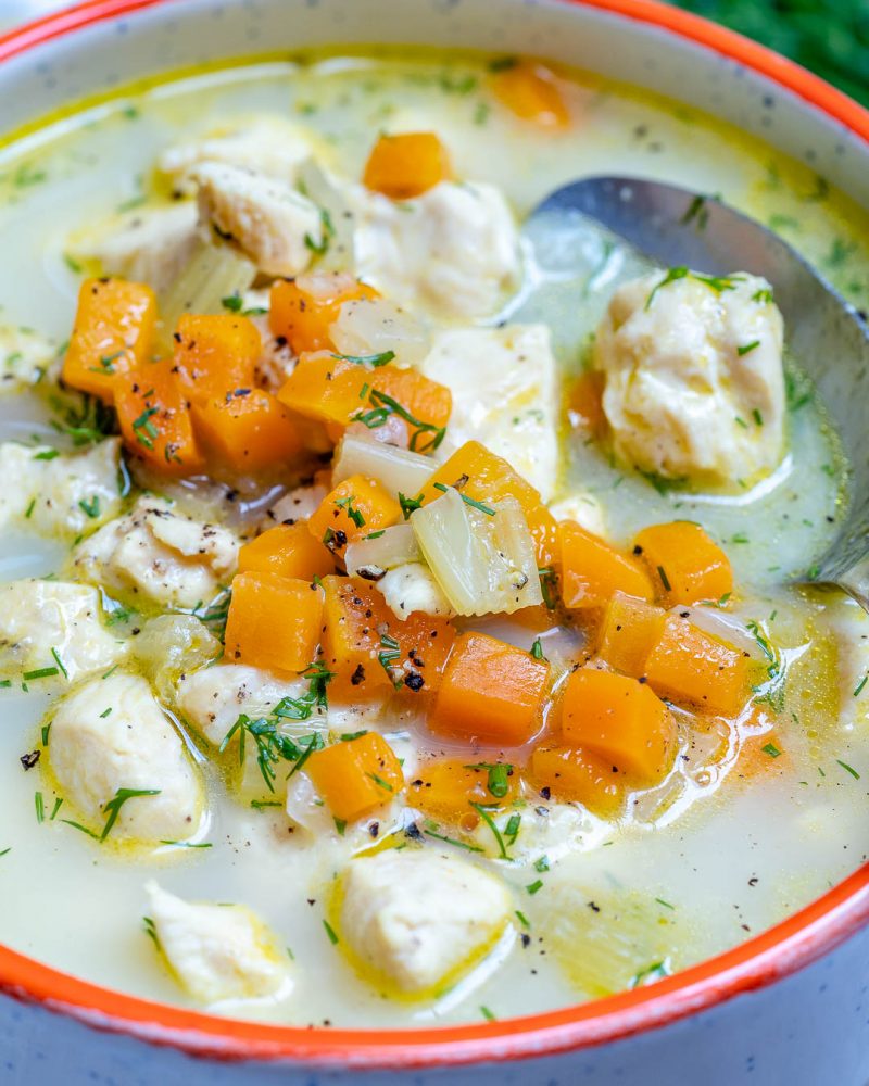 Greek Chicken Soup for a BudgetFriendly Clean Eating Dinner Idea