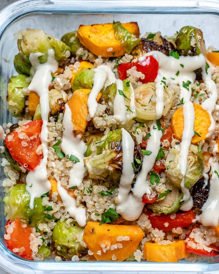 Roasted Veggie + Quinoa Meal Prep Bowls for Clean Eats! Clean Food Crush