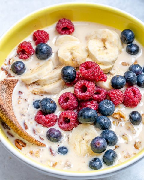 Baked Protein Oats for Clean Eating Mornings! | Clean Food Crush