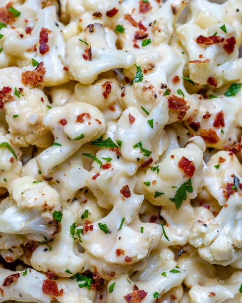 Delight Your Taste Buds With This Roasted Cauli N’ Cheese (low Carb 