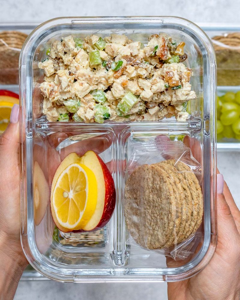 Chicken Salad Meal Prep for Easy, Healthy Lunchtime Convenience ...