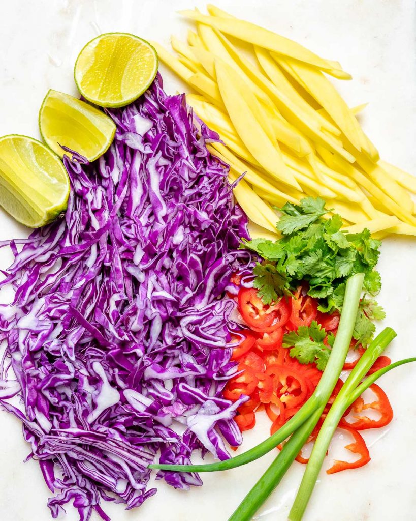 Fish Tacos with Limey Mango Cabbage Slaw for Epic Clean Eats! | Clean