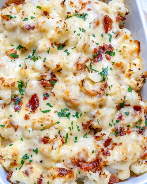 Healthier Cauliflower Gratin for a Delicious Side Dish! | Clean Food Crush