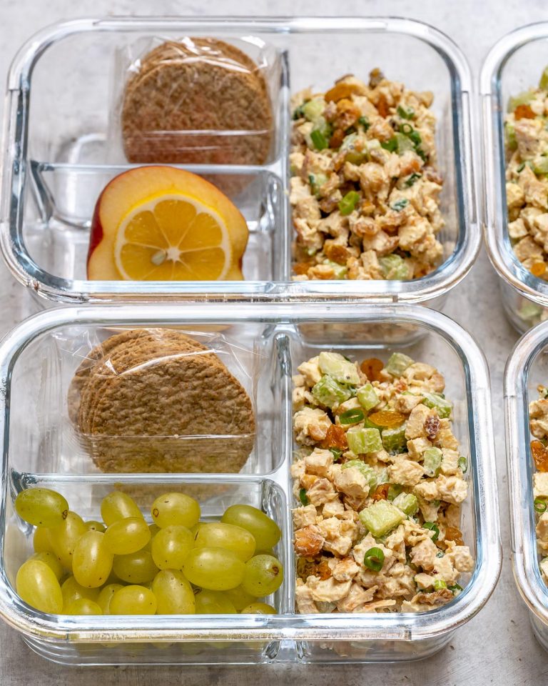 Chicken Salad Meal Prep for Easy, Healthy Lunchtime Convenience ...