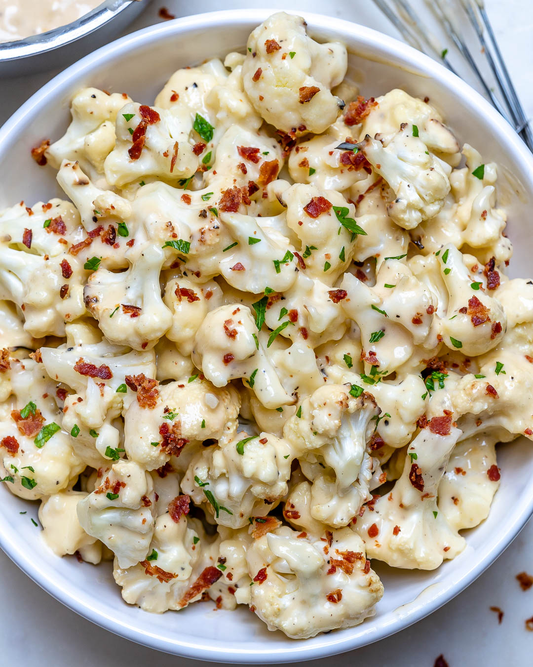 Roasted Cauli N’ Cheese (Low Carb!)