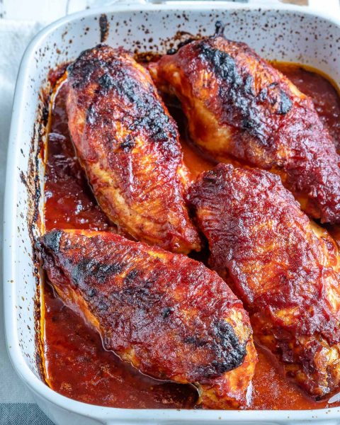 Easy and Clean Roasted BBQ Chicken for Happy Family Dinners! | Clean ...