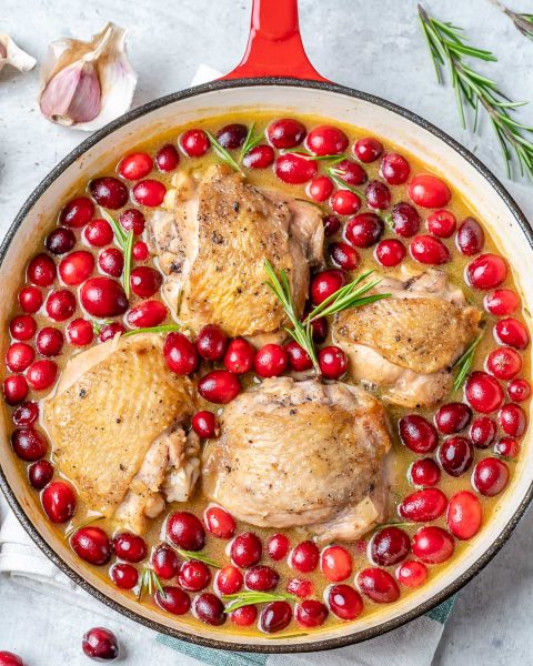 Orange Cranberry Chicken Skillet for a Festive and Delicious Dinner