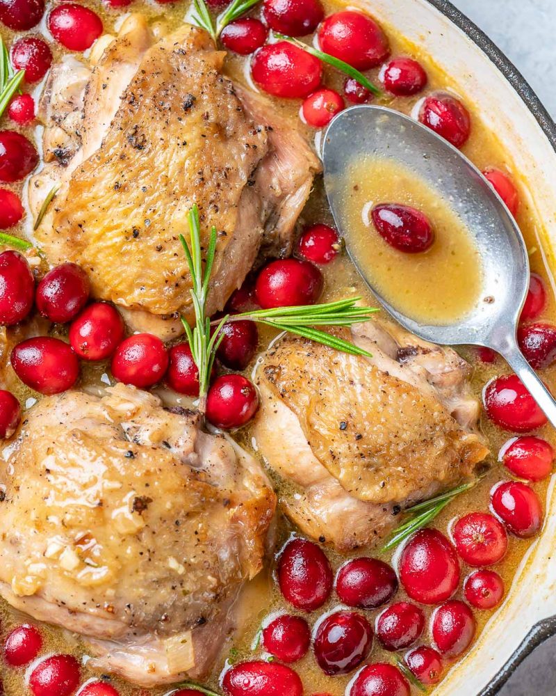 Orange Cranberry Chicken Skillet for a Festive and Delicious Dinner