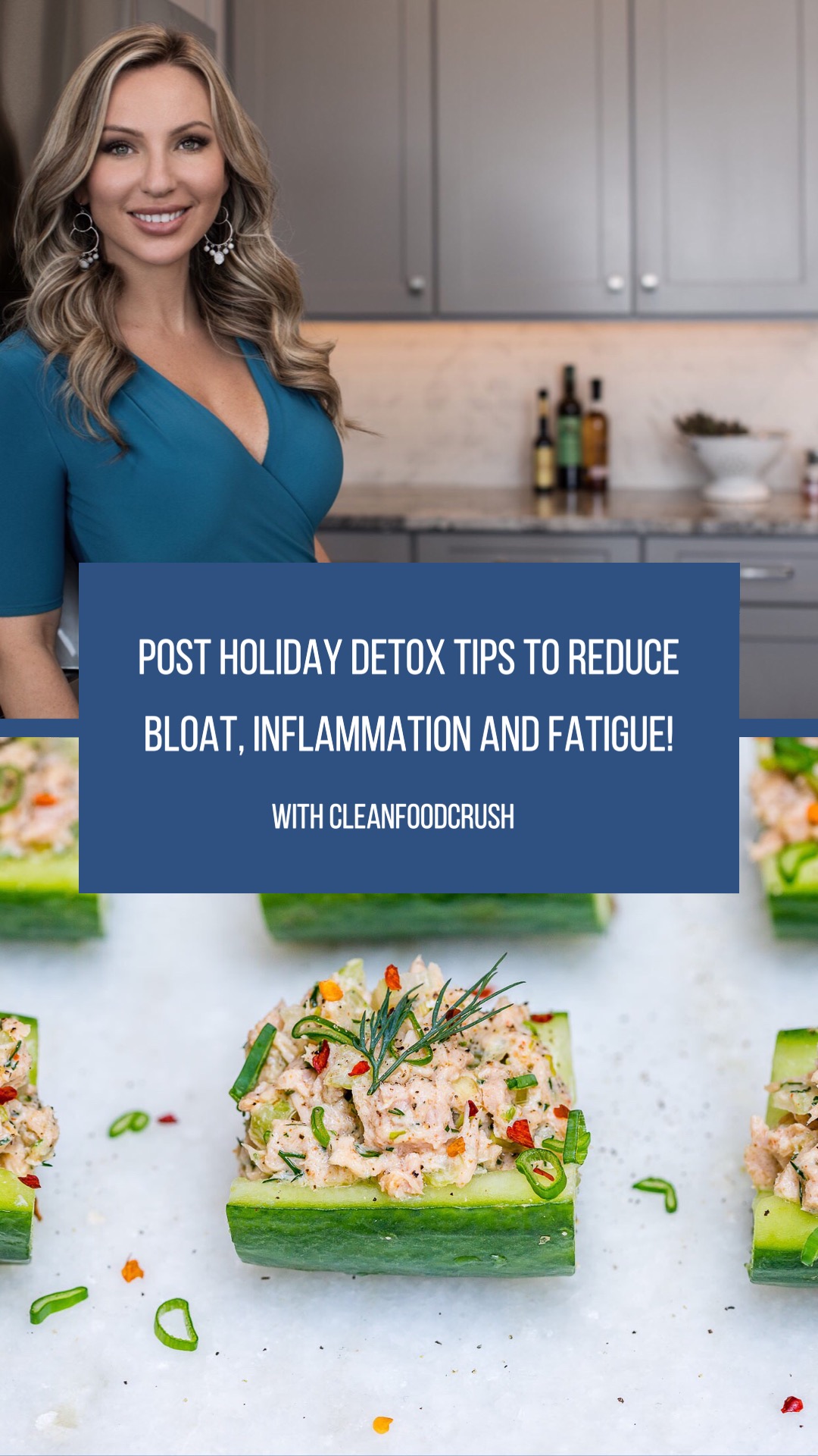 Post Holiday Detox Tips for Reducing Bloat, Inflammation and