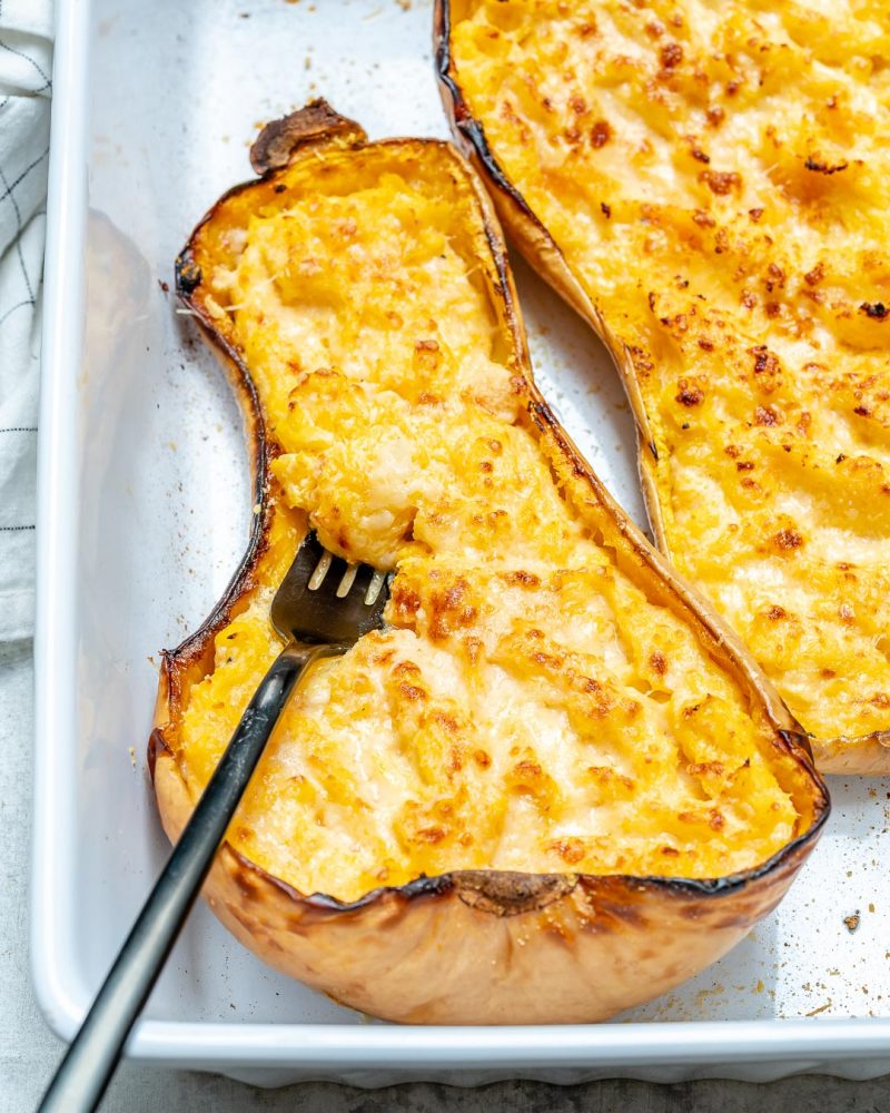 This Twice Baked Butternut Squash is a Winner! | Clean Food Crush