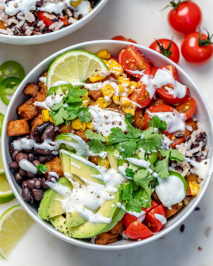 Butternut Squash Burrito Bowls for Clean Eating Comfort Food! | Clean ...