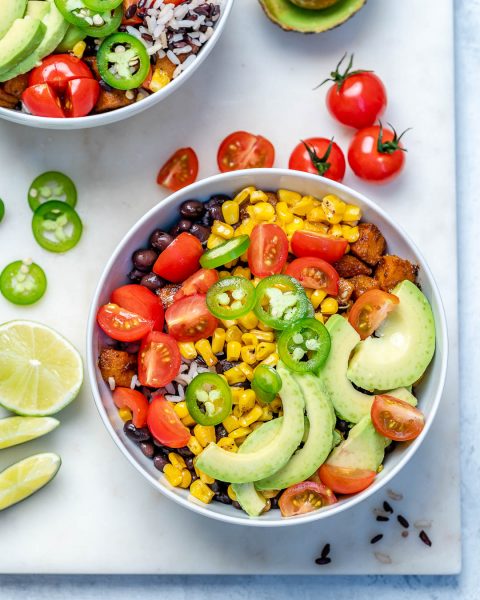 Butternut Squash Burrito Bowls for Clean Eating Comfort Food! | Clean ...