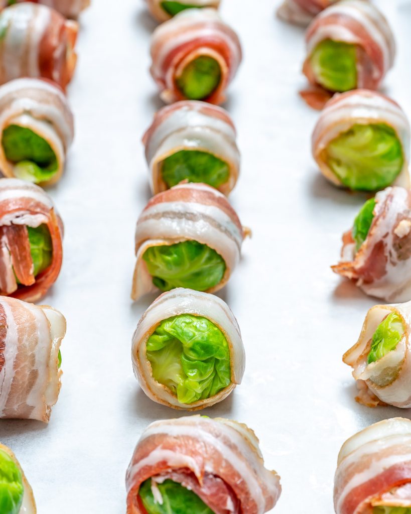 Bacon Wrapped Brussels Sprouts for a Super Fun Appetizer! | Clean Food ...