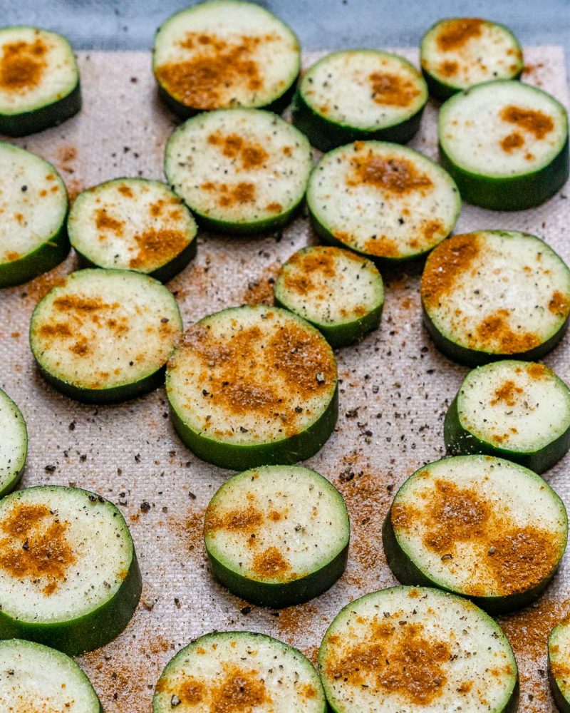 These Clean Eating Oven Curried Zucchini Rounds are DELISH! | Clean ...