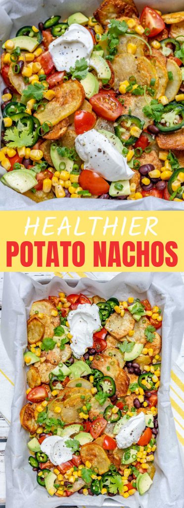 Healthier Crispy Potato “Nachos” for Super Creative Clean Eating ...