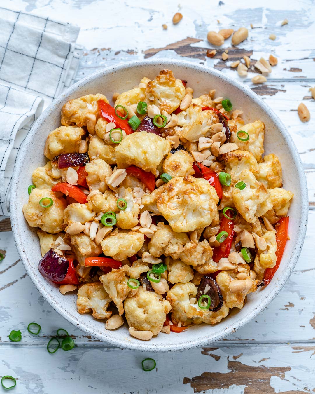 Kung Pao Cauliflower for Creative Clean Eating!
