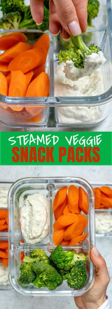 Steamed Veggie Snack Packs for Healthy Clean Eats on the Go! | Clean ...