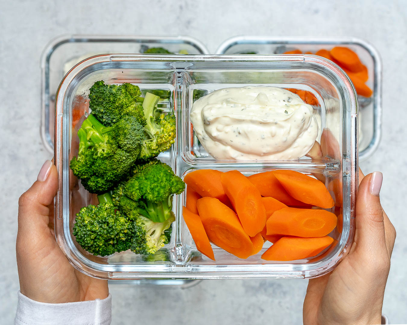 Veggie Dip Snack Box