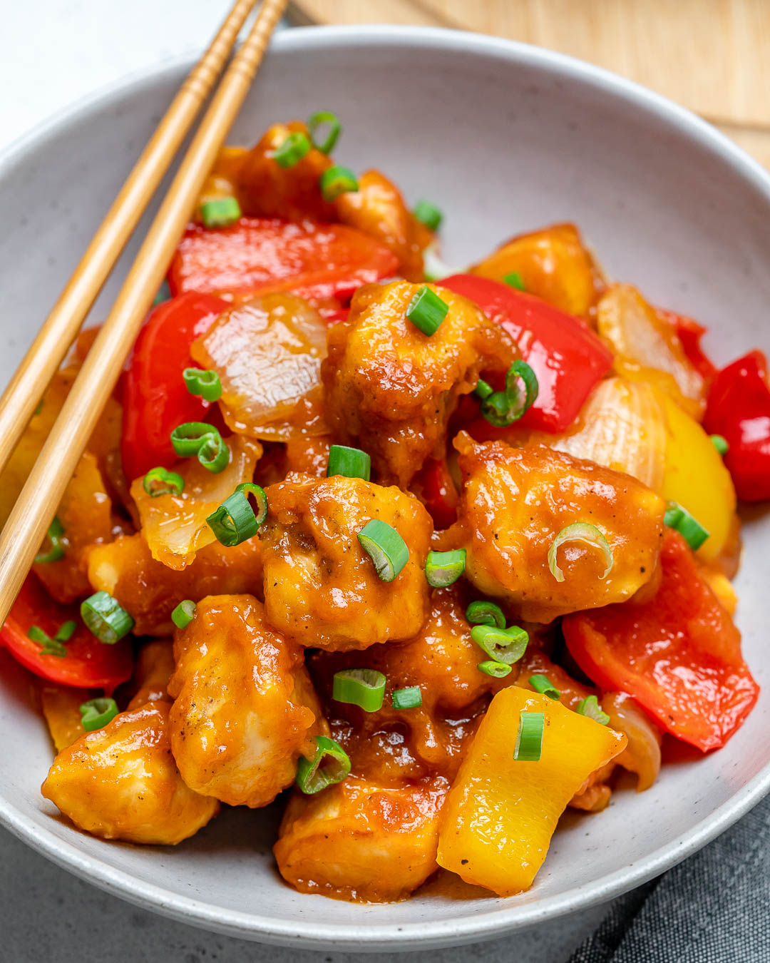 sweet and sour chicken ingredients