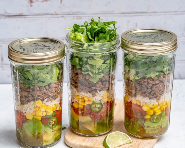 How To: Mason Jar Salads - Eat.Drink.Pure